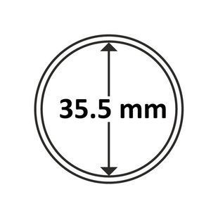 Капсула для монет 35,5 мм SAFE 6735-5 фото