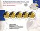 Германия 2016. Официальный набор 2 Евро: Федеральные Земли Саксония - пруф Монета-11 фото 1