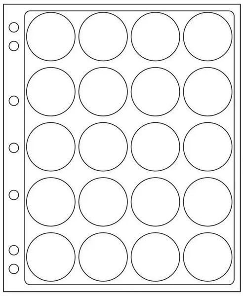 Шкіряна касета для монет у капсулах SAFE Compact А4 445-0-EN-0 фото