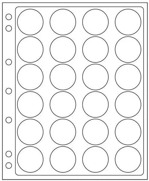 Шкіряна касета для монет у капсулах SAFE Compact А4 445-0-EN-0 фото