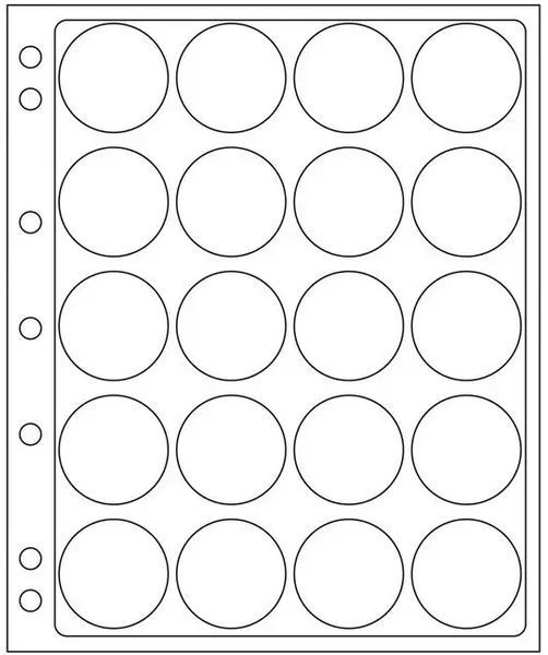 Шкіряна касета для монет у капсулах SAFE Compact А4 445-0-EN-0 фото