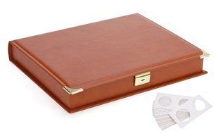 Кожаная папка для монет в холдерах SAFE Compact А4 445-433-0 фото