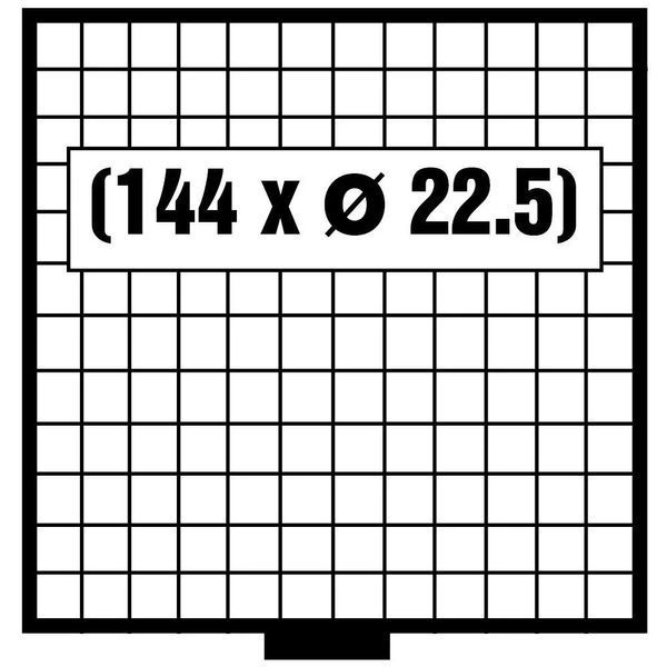 Бокс для монет - SAFE Beba Maxi - 144 X 22,5 mm S-6600 фото