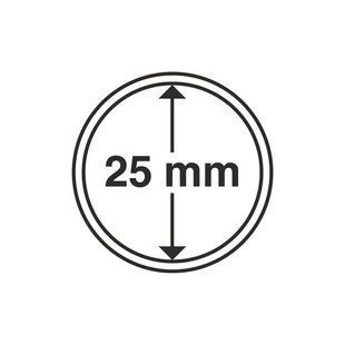 Капсула для монет 25 мм SAFE 6725 фото