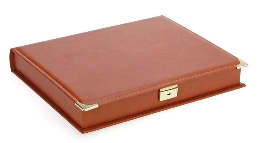 Кожаная кассета для СD/DVD SAFE Compact А4 445-496-0 фото
