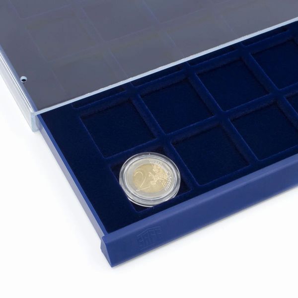 Бокс для монет SAFE NoVa - 24 Х 33 mm (квадратна комірка) S-6300 фото