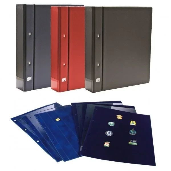 Альбом для значків SAFE Professional A4 #5510 - чорний 480-4802-4805-5460-5510 фото