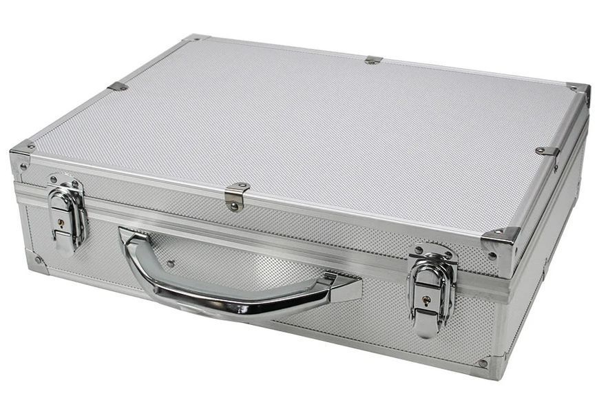Алюминиевый кейс SAFE на 100 монет в слабах 301 фото